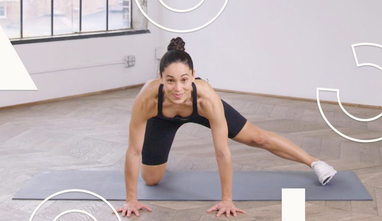 A 16-Minute Lower Back Friendly HIIT Class