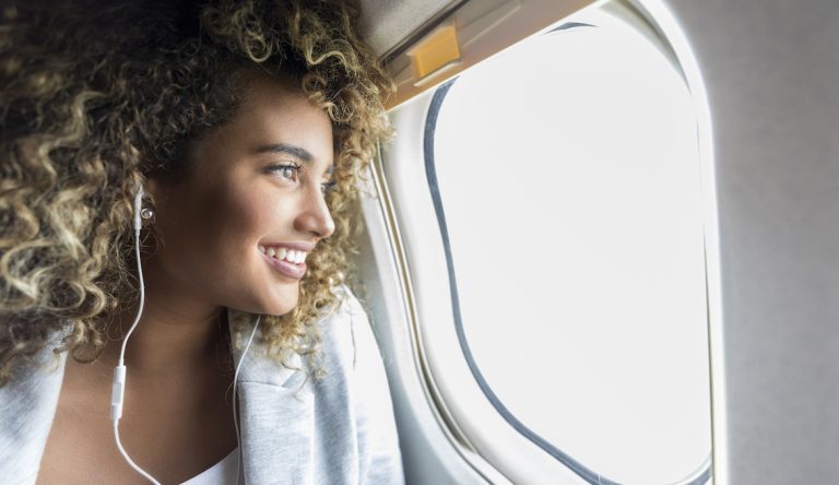 5 Stretches You Can Do From an Airplane Seat