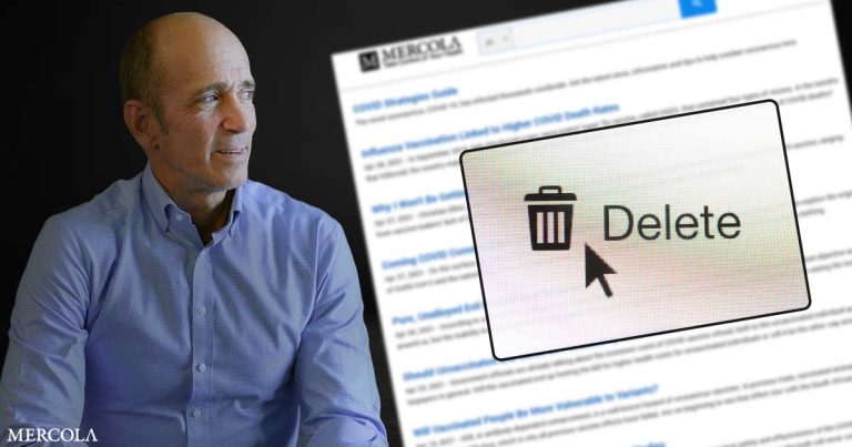 Content Deleted, Powerful Billionaires Threaten Mercola